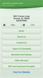 Mobile Screenshot of newpathscounselingctr.com